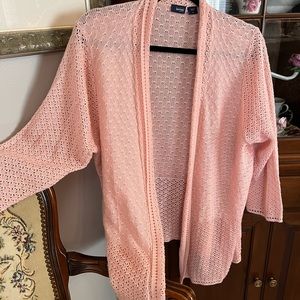 Baby Pink lightweight Cardigan/Sweater